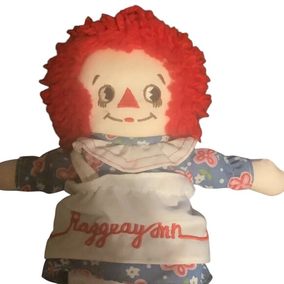 Vtg Applause Raggedy Ann Doll 9” Collectible Plush Toy Embroidered Face - Picture 2 of 6